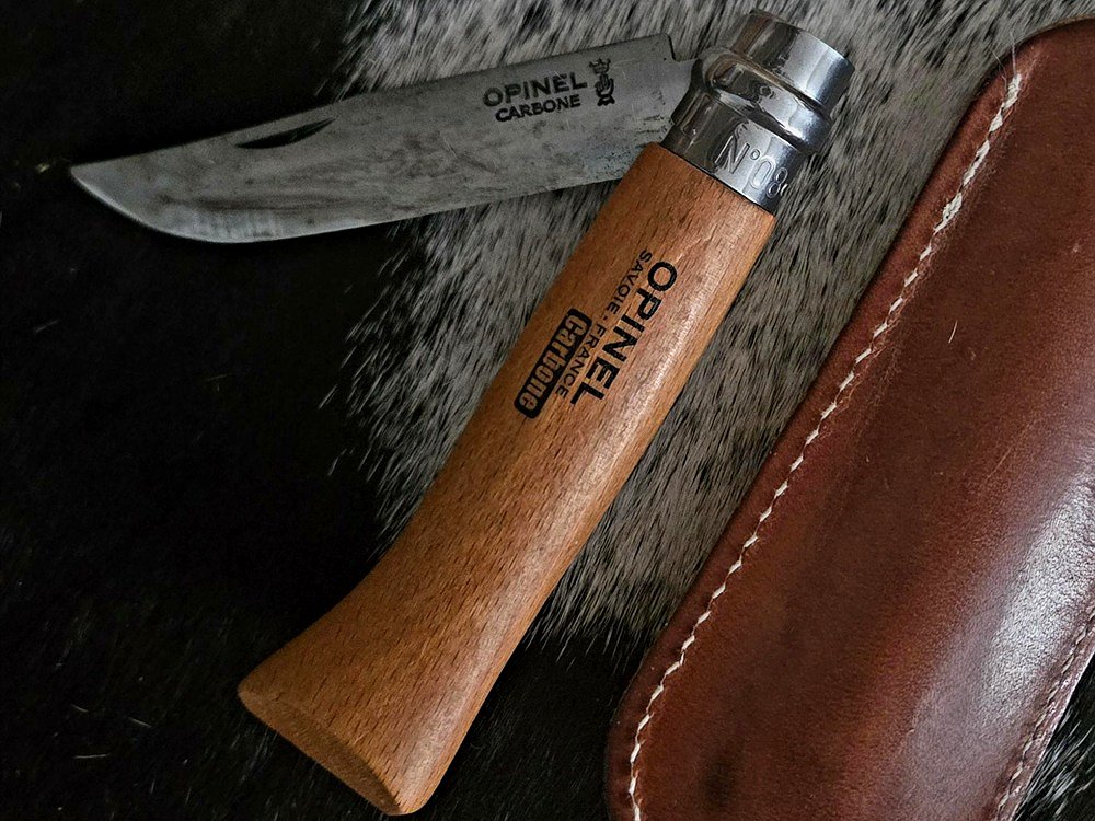 Opinel No. 8 Carbon